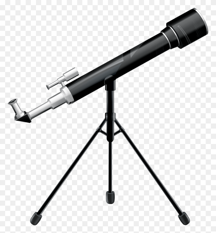 4609x4999 School Telescope Clipart Image Telescope, Tripod, Bow HD PNG Download