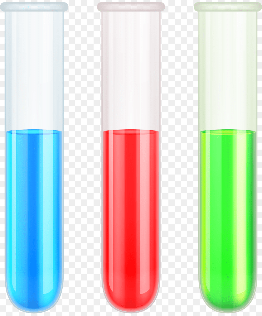School Test Tubes Clip Clipart PNG