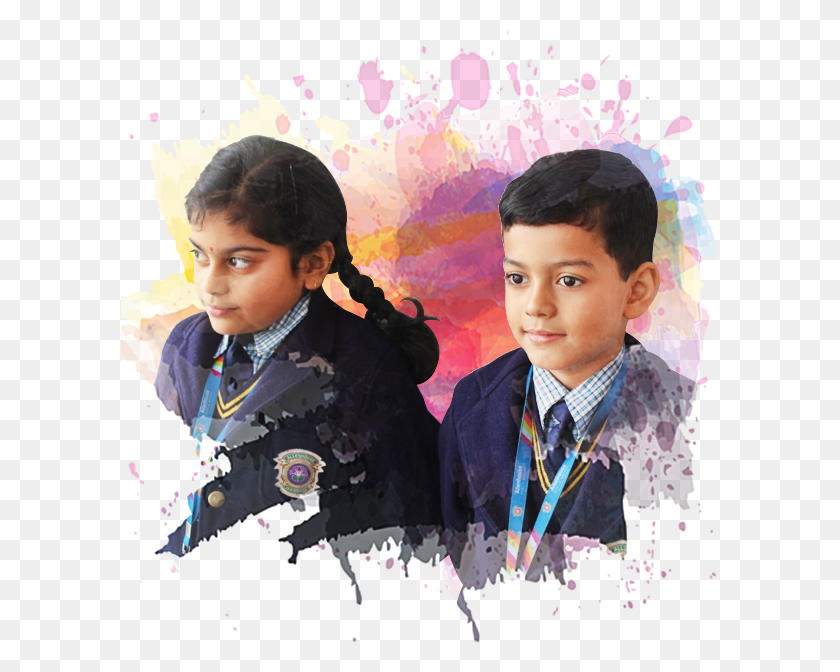 597x612 School Uniform Gives A Sense Of Identity And Ensures, Person, Boy, Poster HD PNG Download