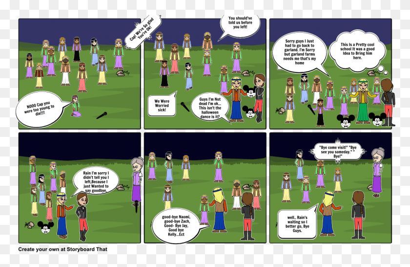1165x726 Schooled Chapter Cartoon, Comics, Book, Person HD PNG Download