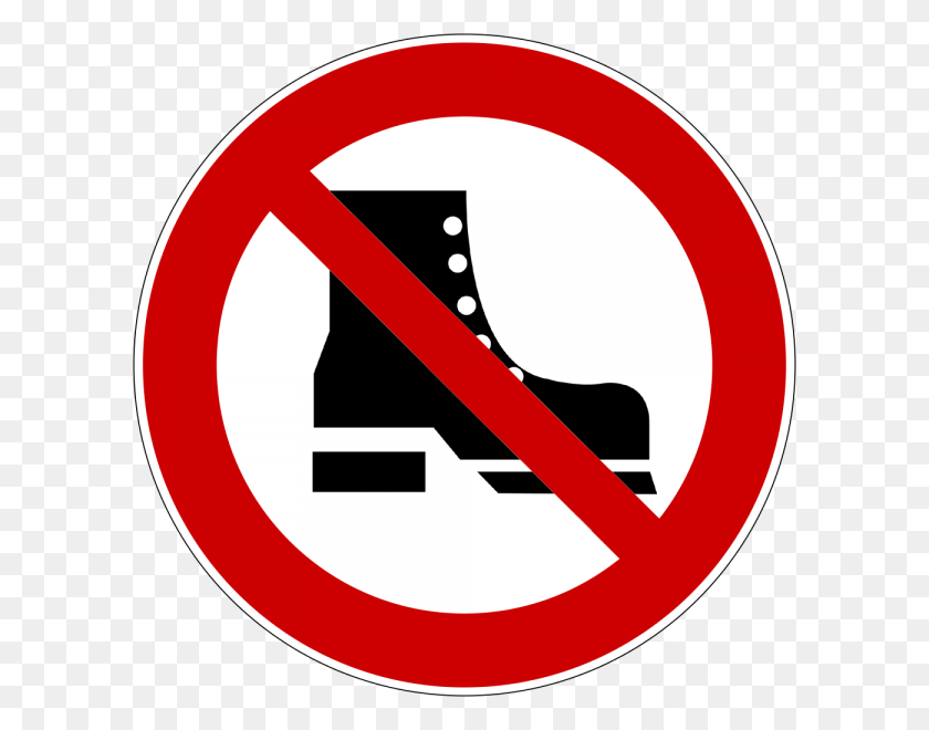 600x600 Schuhe Ausziehen Schild Downloaden Und Drucken Shoe, Symbol, Road Sign, Sign HD PNG Download