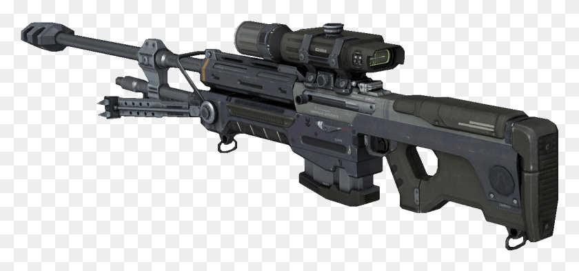 1252x535 Sci Fi Weapons Weapons Guns Military Weapons Fantasy Halo Reach Sniper Rifle, Gun, Weapon, Weaponry HD PNG Download
