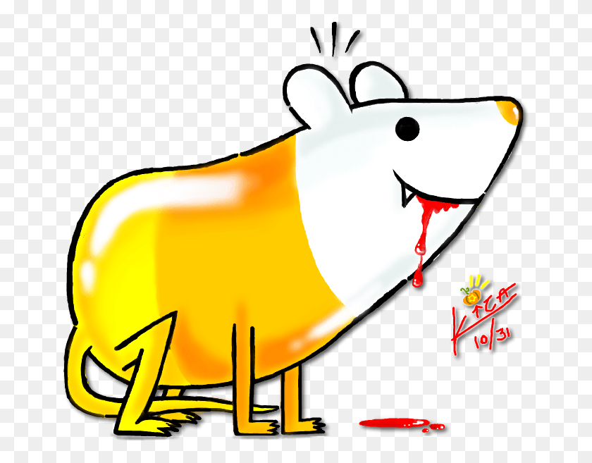 664x597 Science Clipart Rat Science The Rat, Animal HD PNG Download