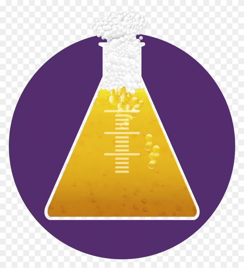 1678x1854 Science Of Beer Emblem, Triangle, Cone HD PNG Download