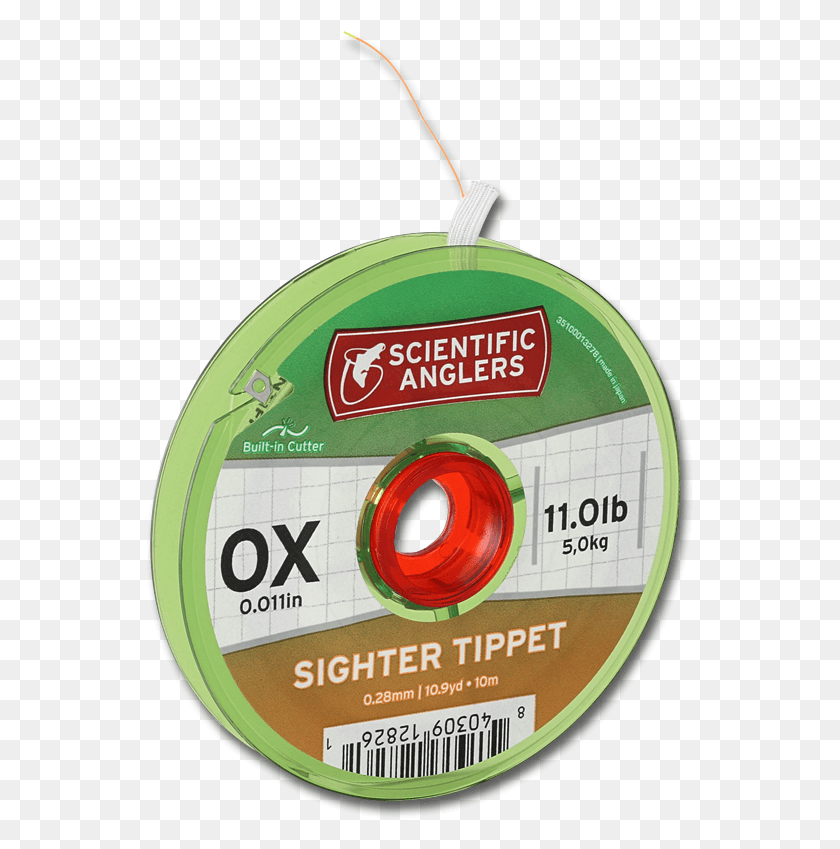 549x789 Scientific Anglers Tri Color Sighter Tippet, Disk, Dvd Descargar Hd Png