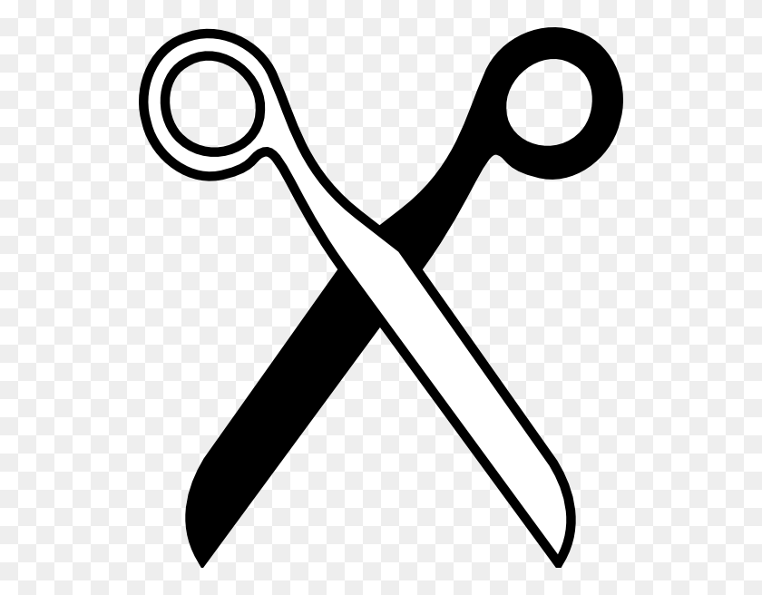 534x596 Scissor Black And White Black And White Scissors, Weapon, Weaponry, Blade HD PNG Download
