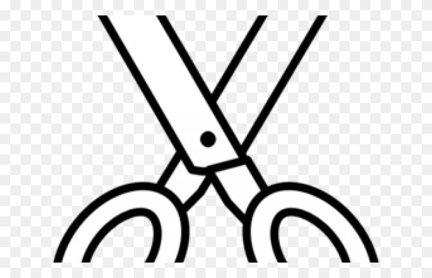 640x480 Scissor Clipart Small Scissors Scissors Black And White, Weapon, Weaponry, Blade HD PNG Download