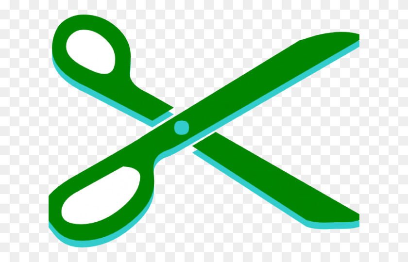 640x480 Scissor Free On Dumielauxepices Net Green Scissors Green Clipart, Blade, Weapon, Weaponry HD PNG Download
