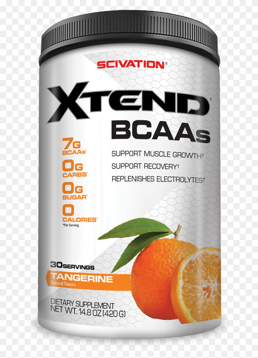 668x1103 Scivation Xtend Bcaa Powder Tangerine 30 Servings Scivation Xtend 30 Servings Tangerine, Orange, Citrus Fruit, Fruit HD PNG Download