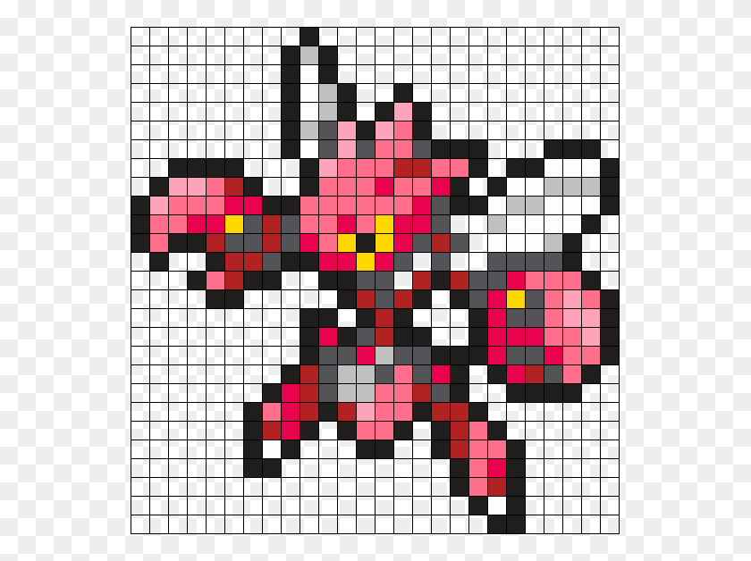 547x568 Scizor Pokemon Bead Pattern Perler Bead Pattern Bead Pokemon Pixel Art Scizor, Game, Crossword Puzzle, Photography HD PNG Download