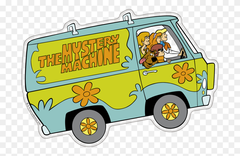 693x488 Scooby Doo Car Sticker, Van, Vehicle, Transportation HD PNG Download