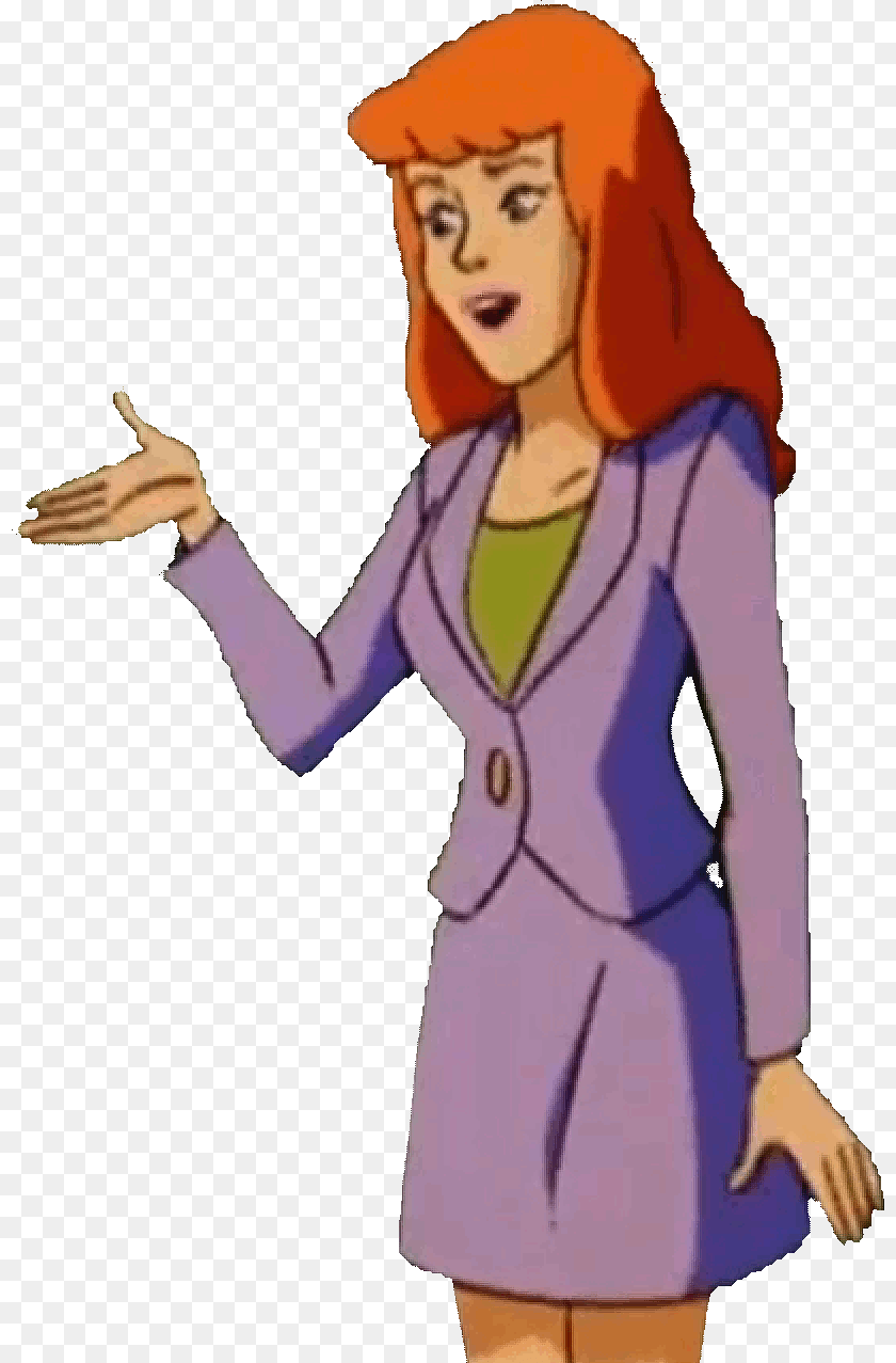 818x1277 Scooby Doo Clipart Villain Scooby Doi Daphne Pansuit, Adult, Female, Person, Woman Transparent PNG