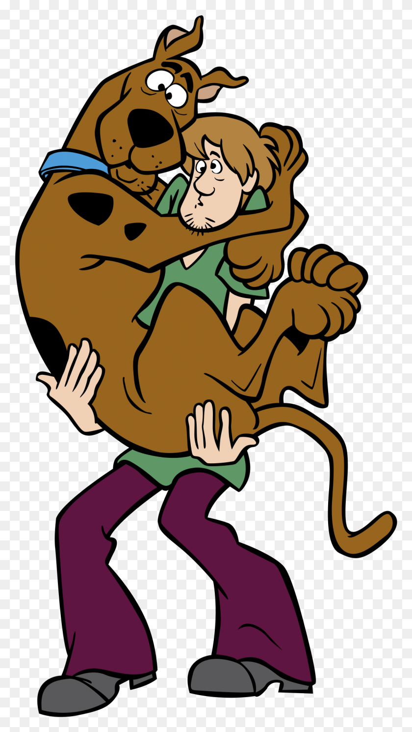 1195x2191 Scooby Doo Logo Transparent Scooby Doo And Shaggy Scared, Person, Human, People HD PNG Download