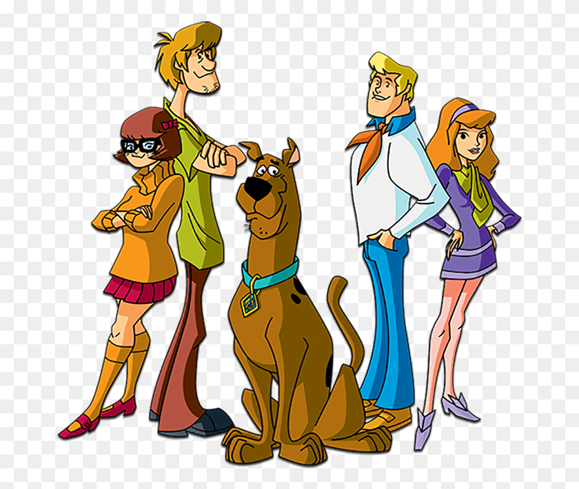 677x650 Scooby Doo Mystery Incorporated, Person, Human, Pet HD PNG Download