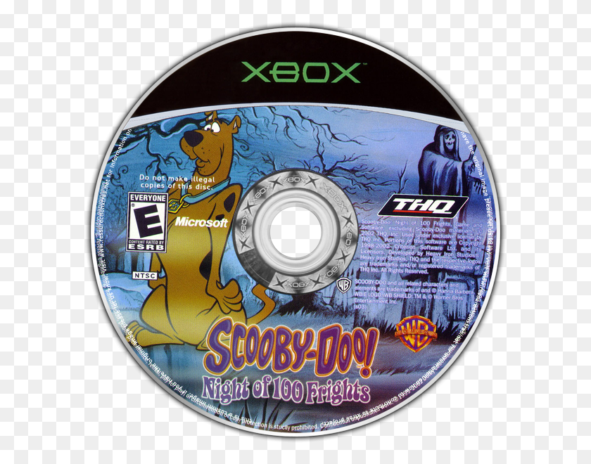 Scooby Doo Night Of 100 Frights Scooby Doo Night Of 100 Frights Xbox Dvd, Disk HD PNG Download