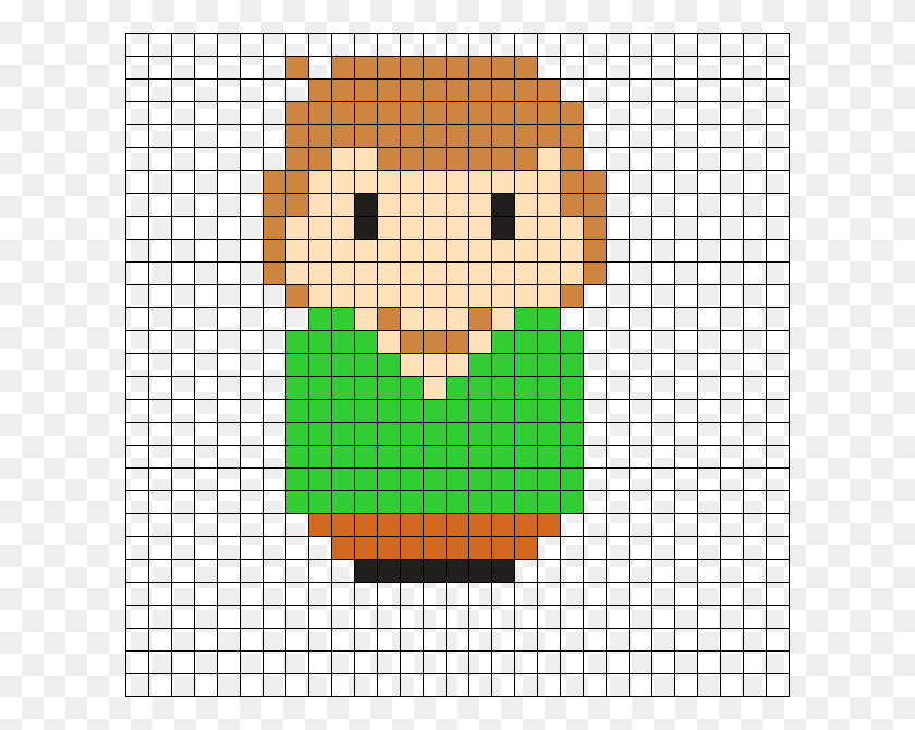 610x610 Scooby Doo Perler Bead Pattern Mario Christmas Pixel Art, Pac Man, Text HD PNG Download