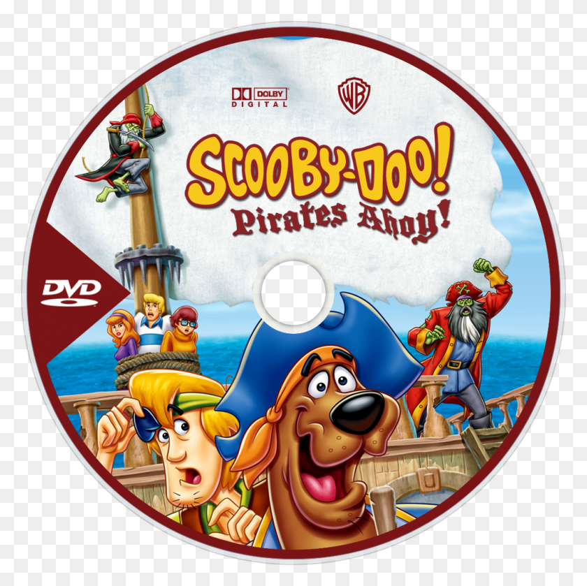 1000x1000 Scooby Doo Pirates Ahoy Dvd Disc Image Scooby Doo Pirates Ahoy Dvd, Disk, Person, Human HD PNG Download