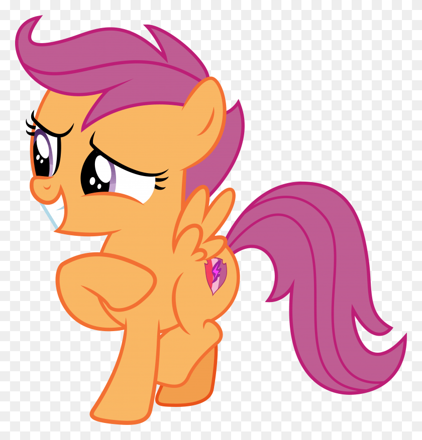 5037x5277 Scootaloo Pony Rainbow Dash Applejack Sweetie Belle Scootaloo With Cutie Mark, Graphics, Sunglasses HD PNG Download