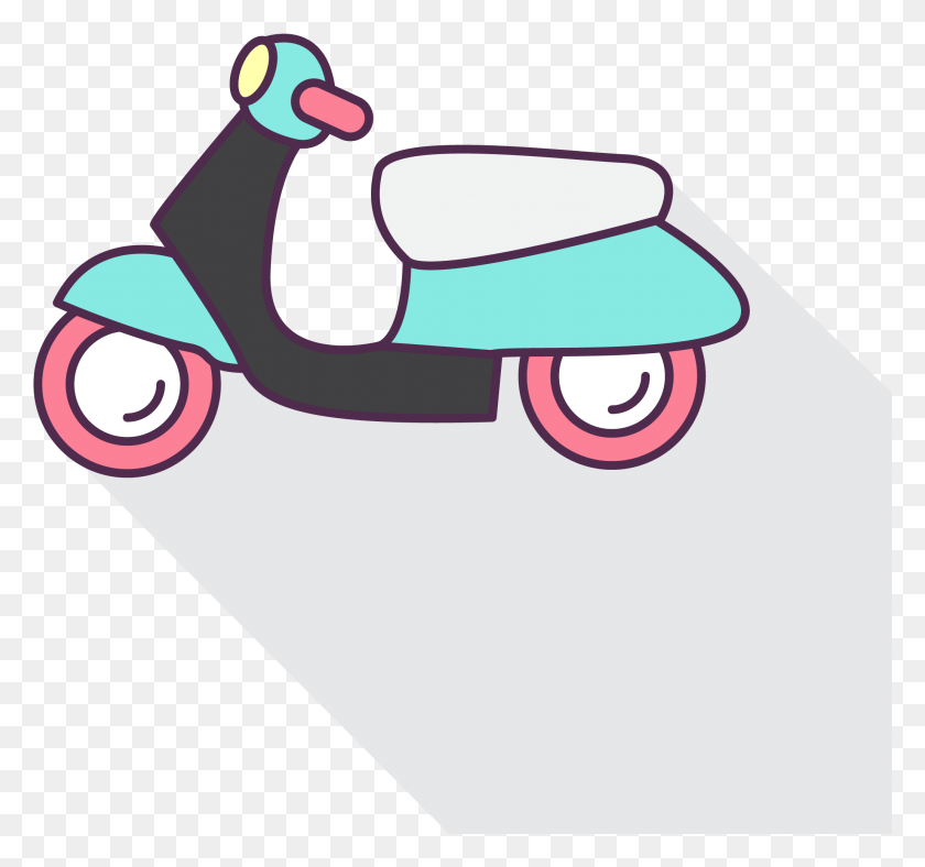2061x1924 Scooter, Vehículo, Transporte Hd Png