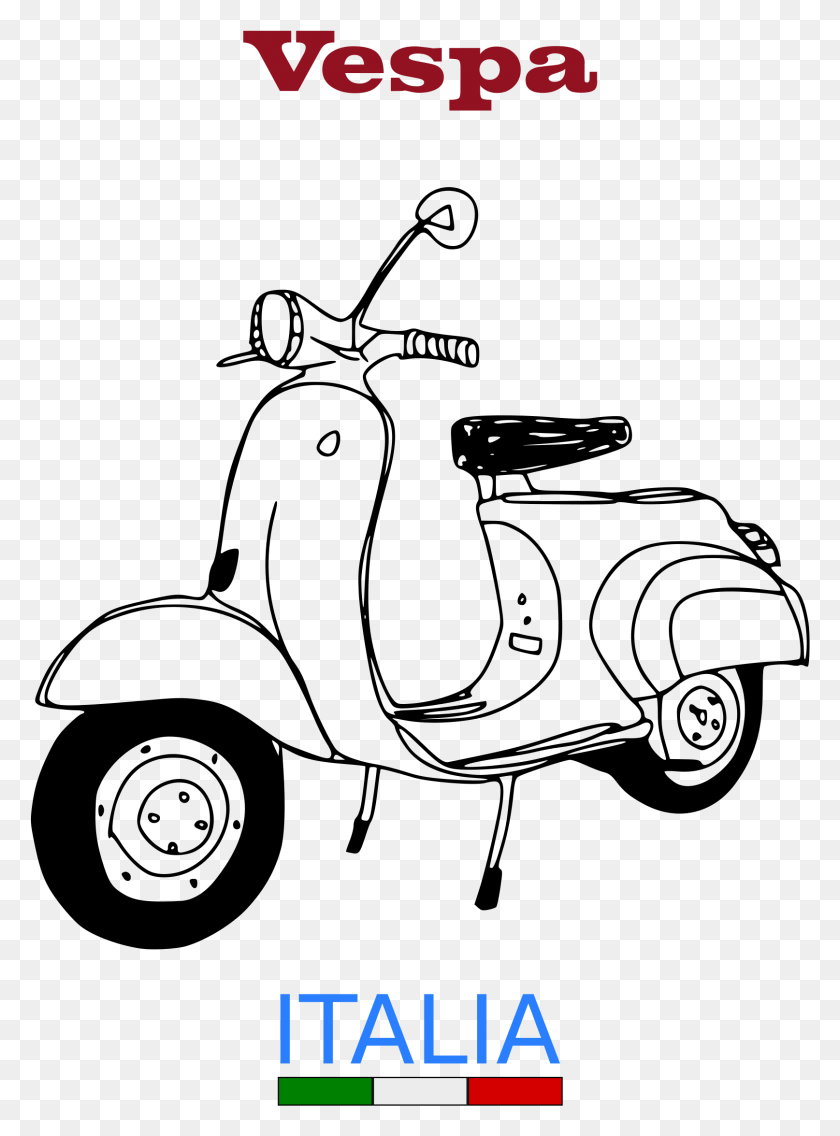 1614x2227 Scooter Png / Scooter Retro Png