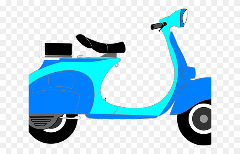 640x480 Scooter Clipart Scotter Clipart Blue Scooter, Vehicle, Transportation, Motorcycle HD PNG Download