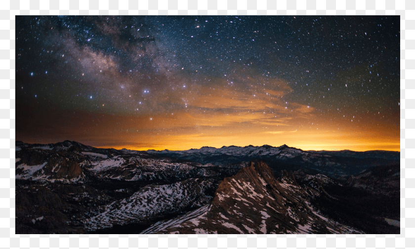 1001x569 Score 50 Stars In Sky At Sunset, Nature, Outdoors, Nebula HD PNG Download