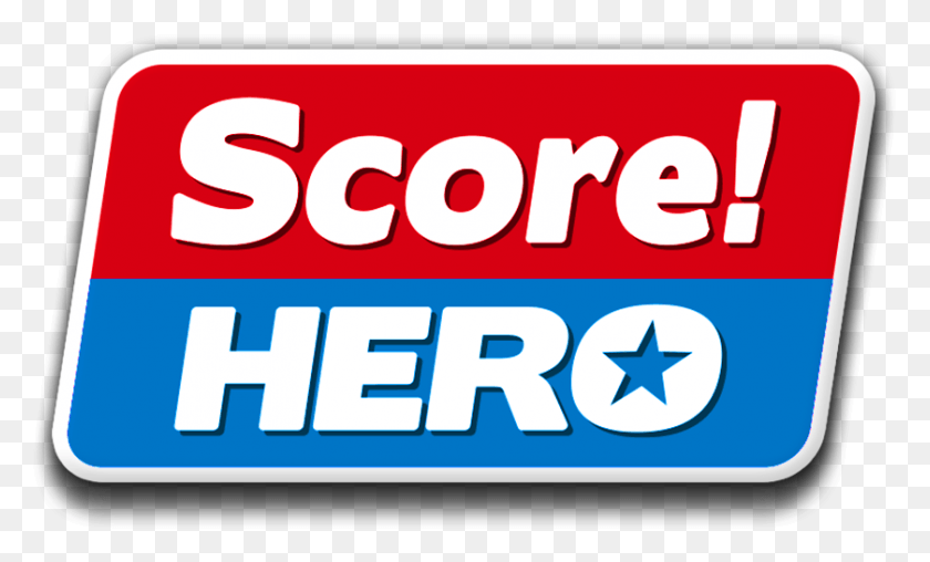 839x482 Score Hero Score Hero First Touch Games, Text, Alphabet, Word HD PNG Download