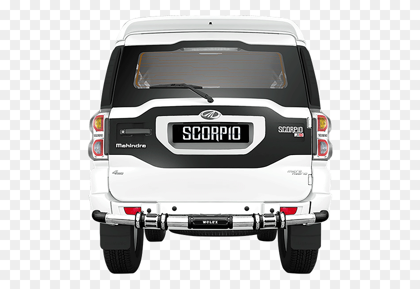 490x518 Scorpio Standard Scorpio S2 Back Side, Bumper, Vehicle, Transportation HD PNG Download