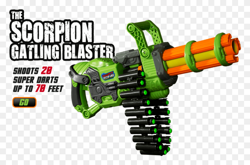 933x594 Scorpion Blaster Gun Title Scorpion Gatling Blaster, Toy, Machine, Weapon HD PNG Download