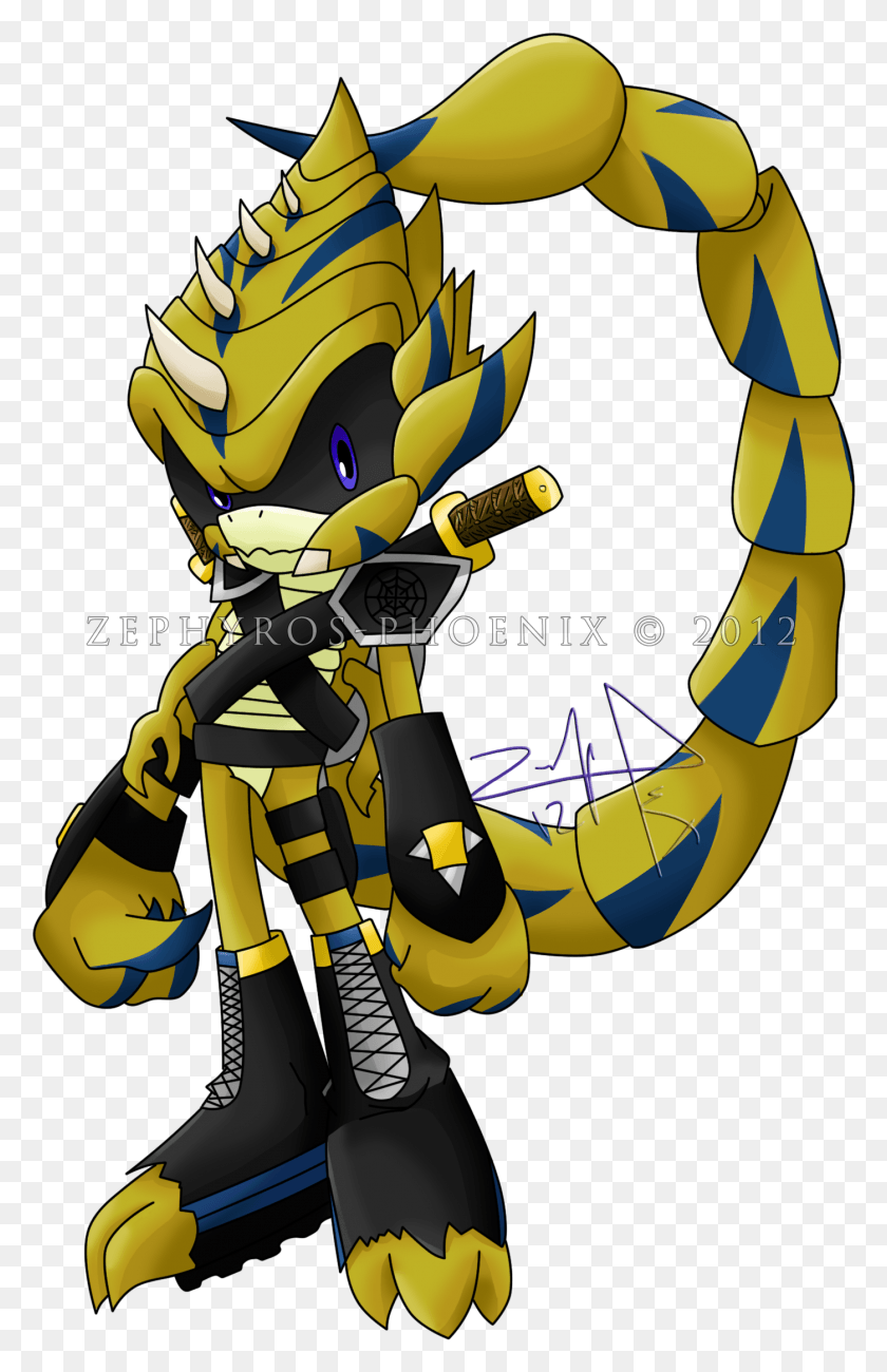 1399x2225 Scorpion Clipart Walking Sonic The Scorpion, Hand, Graphics HD PNG Download