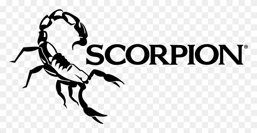 2331x1125 Логотип Скорпиона Черно-Белый Скорпион, Серый, Мир Варкрафта Png Скачать