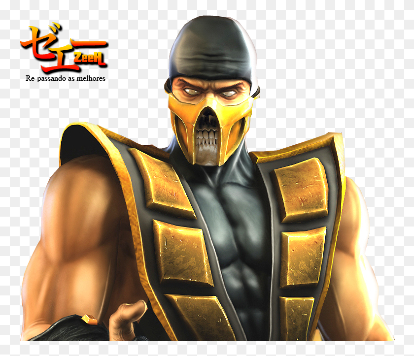 762x663 Scorpion Photo Scorpion5 Mortal Kombat Characters Scorpion, Person, Human, Clothing HD PNG Download