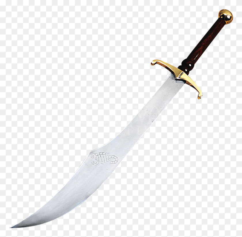 831x813 Scorpion Scimitar Sword Scimitar Sword, Weapon, Weaponry, Blade HD PNG Download