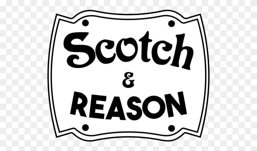 533x435 Descargar Png Scotch And Reason On Apple Podcasts, Etiqueta, Texto, Alfabeto Hd Png