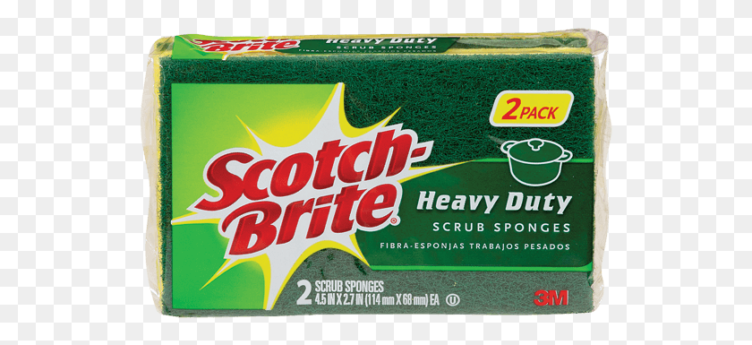 528x325 Scotch Bright Sponges Household Cleaning Supply, Gum HD PNG Download