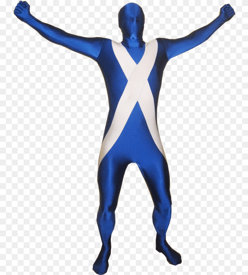 Scotland Morphsuit, Clothing, Spandex, Adult, Female Sticker PNG