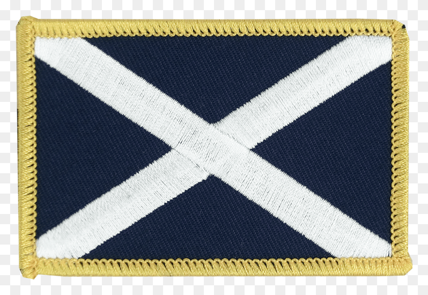 1017x677 Scotland Navy Flag Patch Scottish Flag On Pole, Rug HD PNG Download