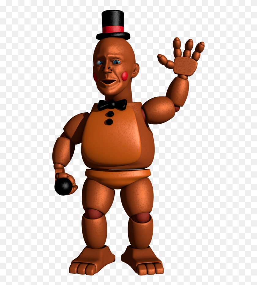 501x871 Scott Cawthon Original Toy Freddy Render Fnaf 2 Toy Freddy, Doll, Figurine, Person HD PNG Download