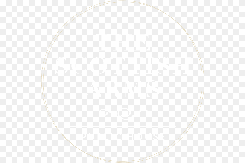Scottish Arms Logo White Circle, Book, Publication Sticker PNG
