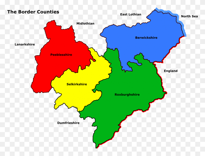 1047x776 Scottish Borders Counties Scottish Borders Map, Plot, Diagram, Atlas HD PNG Download