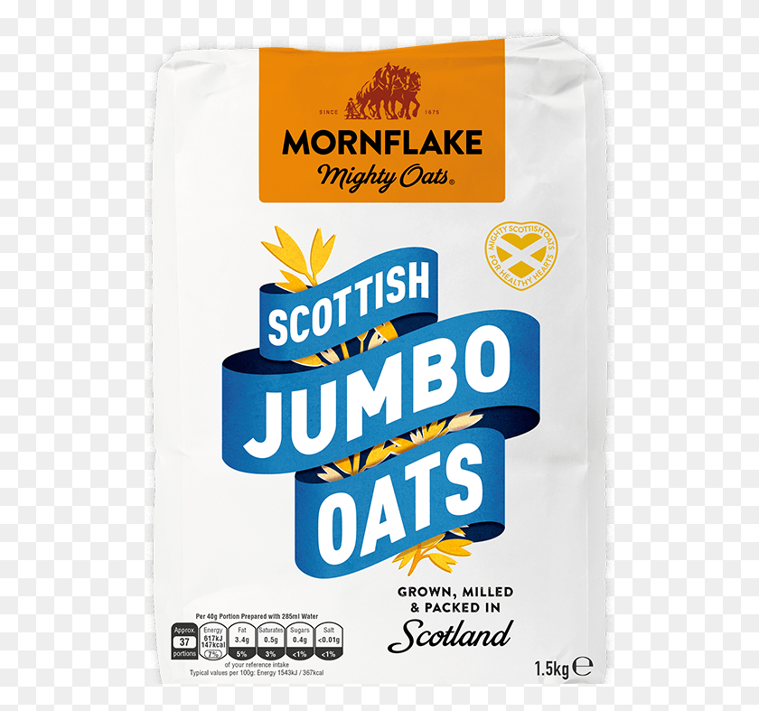 522x727 Scottish Jumbo Oats Mornflake Oats Jumbo Scottish, Word, Bottle, Advertisement HD PNG Download