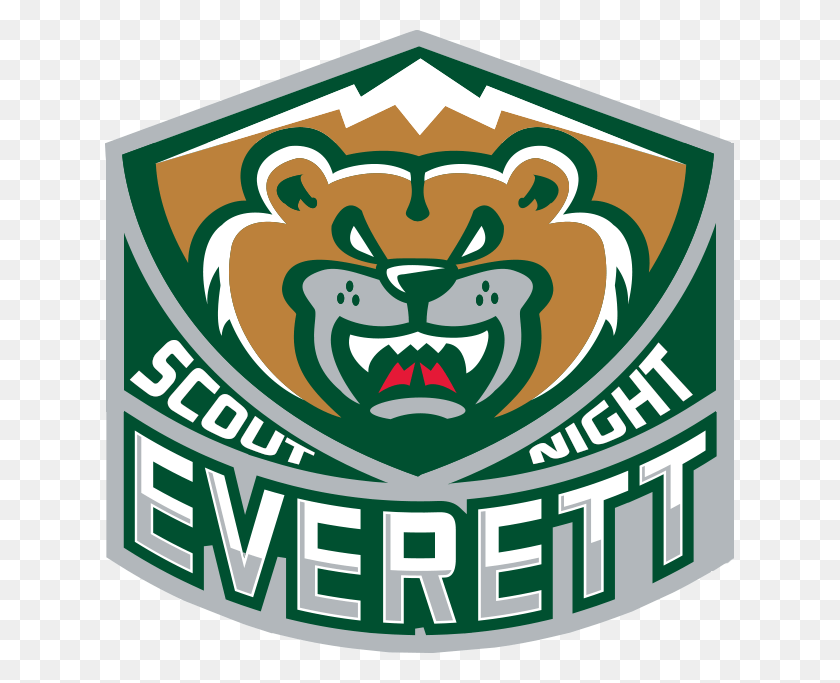 629x623 Descargar Png Scout Nights Everett Silvertips Logo, Etiqueta, Texto, Símbolo Hd Png