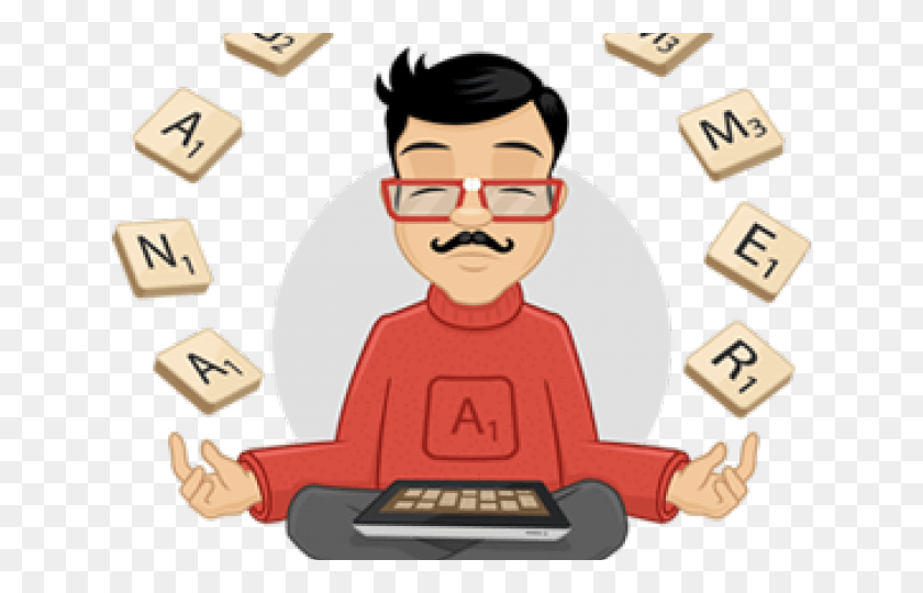 640x480 Scrabble Clipart Time Word Cartoon, Persona, Humano, Texto Hd Png