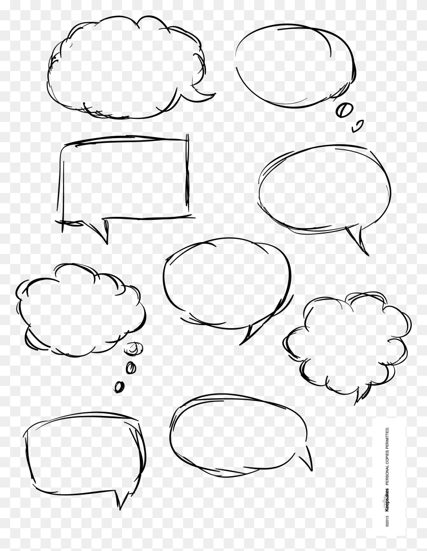 2236x2941 Scrapbook Your Memories With These Free Word Bubbles Lots Of Speech Bubbles, Gray, World Of Warcraft, Text HD PNG Download