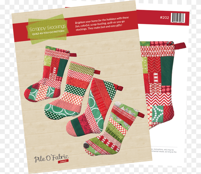 746x727 Scrappy Stockings Stocking, Clothing, Gift, Hosiery, Sock Sticker PNG
