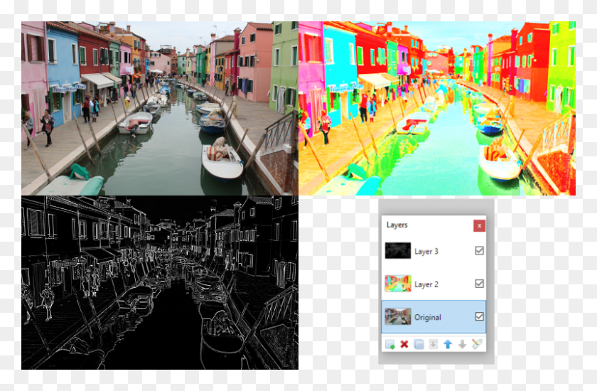 800x503 Scratch Art 2 Pics 50c536c Burano, Person, Water, Outdoors HD PNG Download