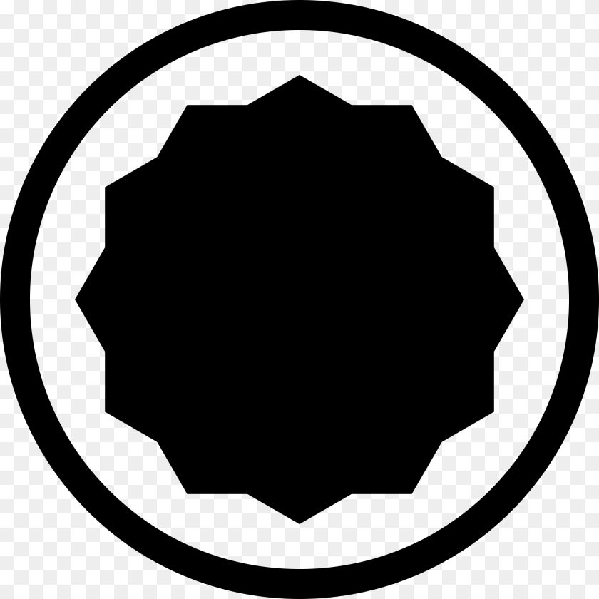 Screw Head, Gray PNG