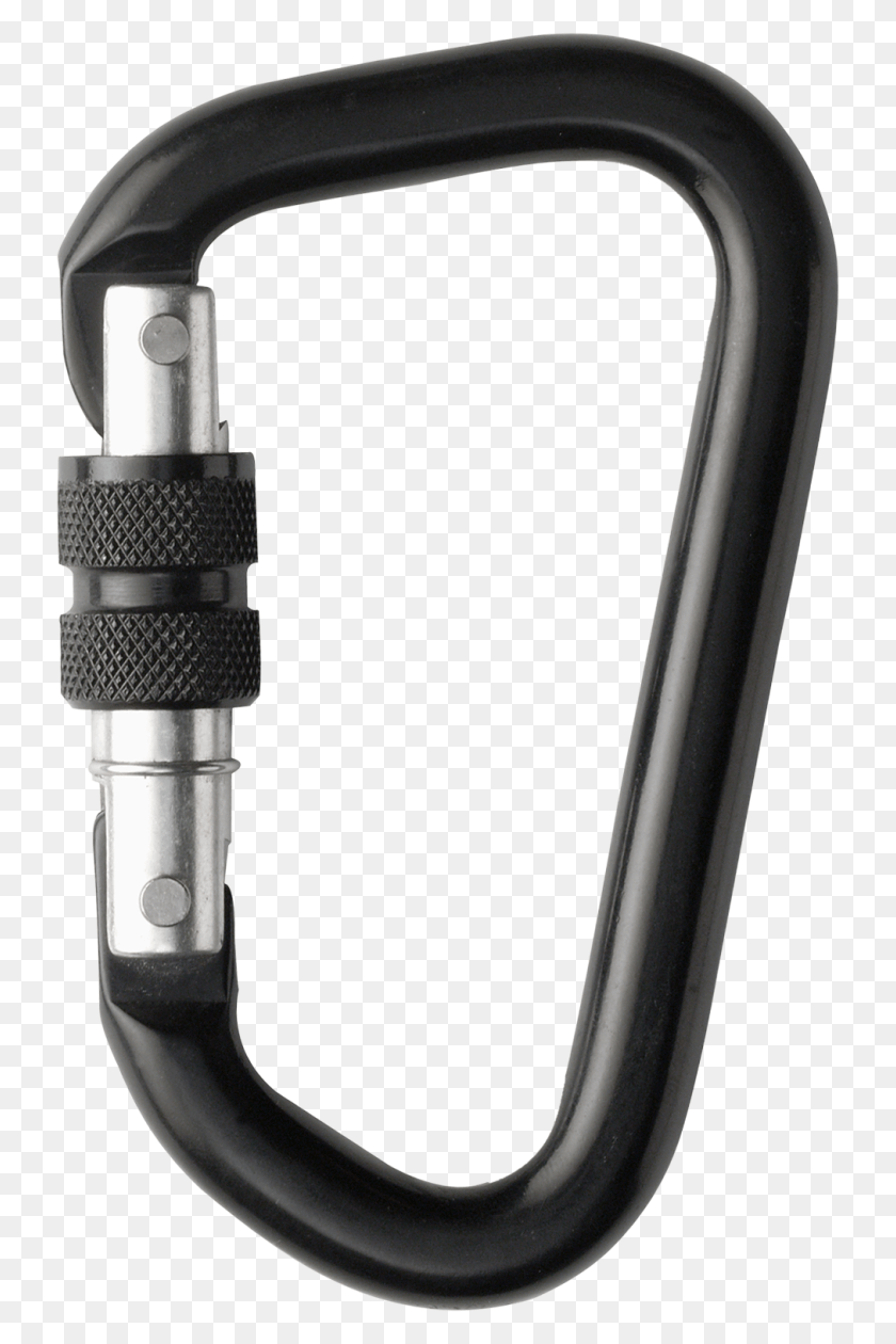 734x1200 Screw Locking Carabiner Carabiner, Brace, Microphone, Electrical Device HD PNG Download