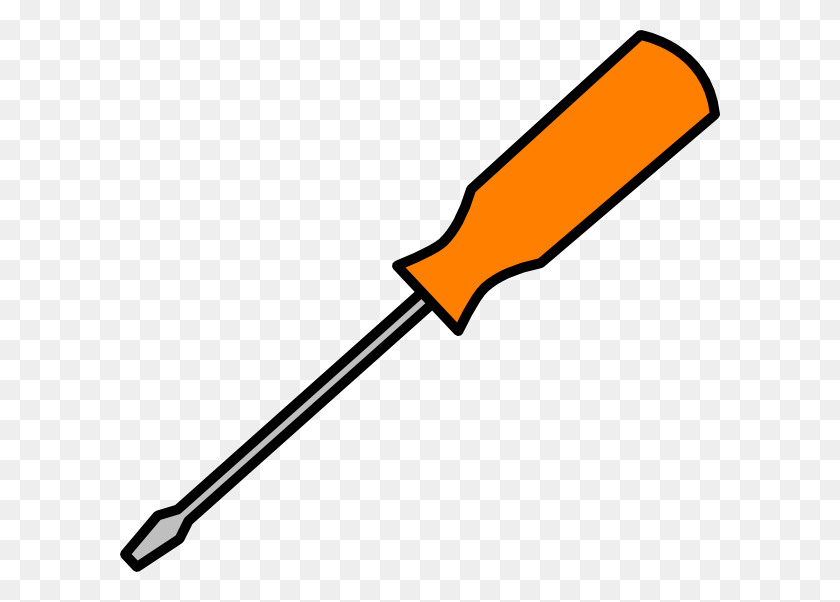 600x542 Screwdriver Screwdriver Clip Art, Tool HD PNG Download