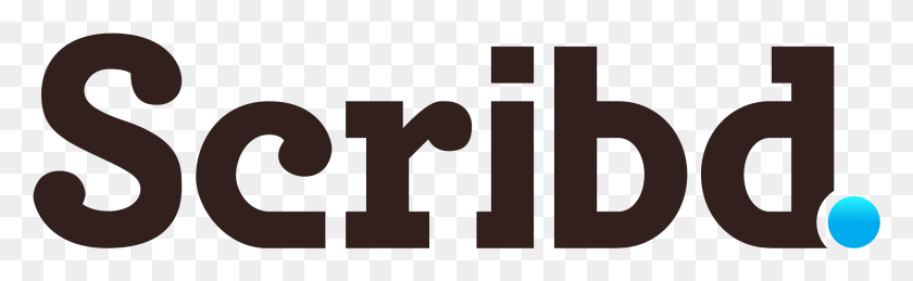 2137x547 Scribd Logo, Text, Alphabet, Number HD PNG Download